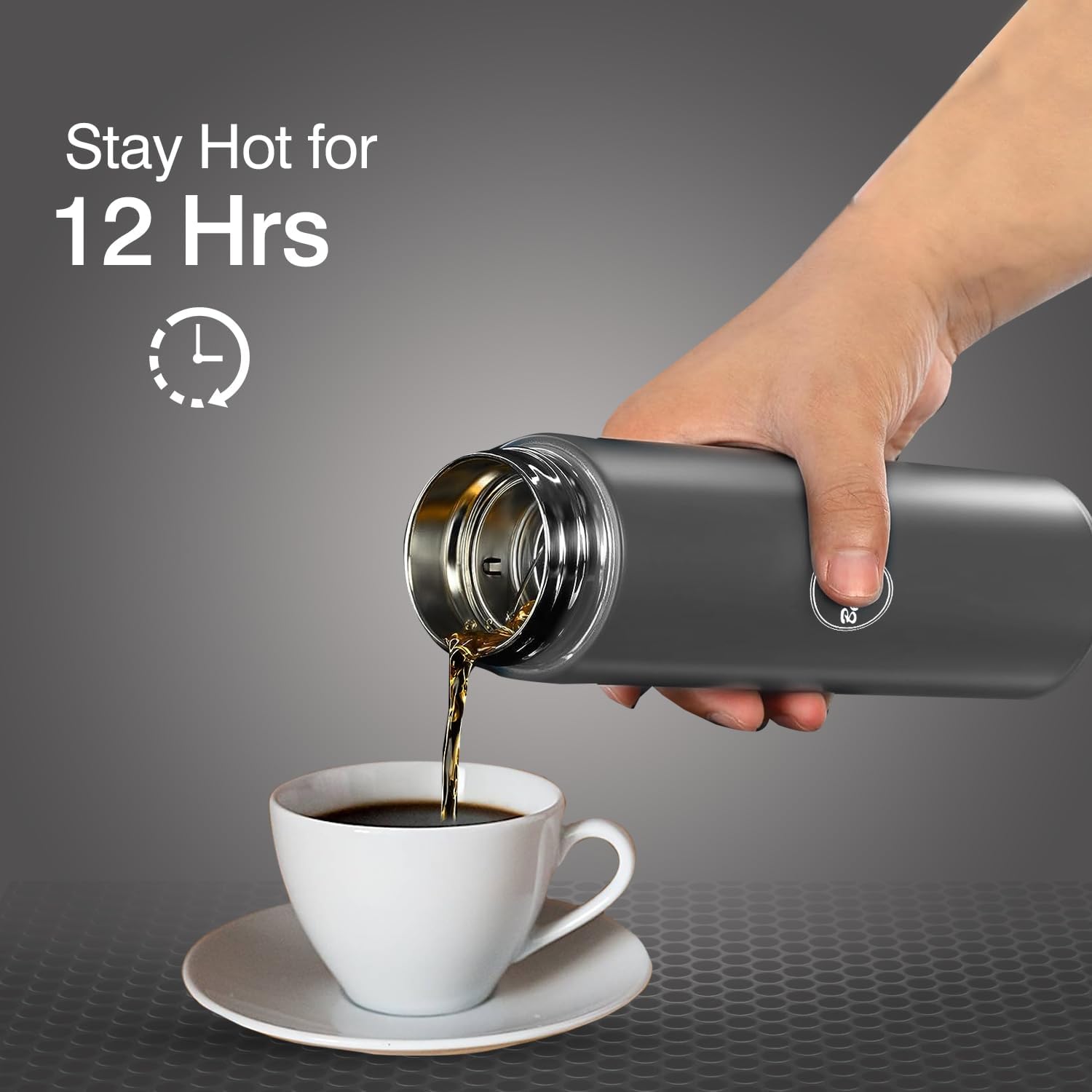 Coffee Tea Thermos, Smart Sports LED Temperature