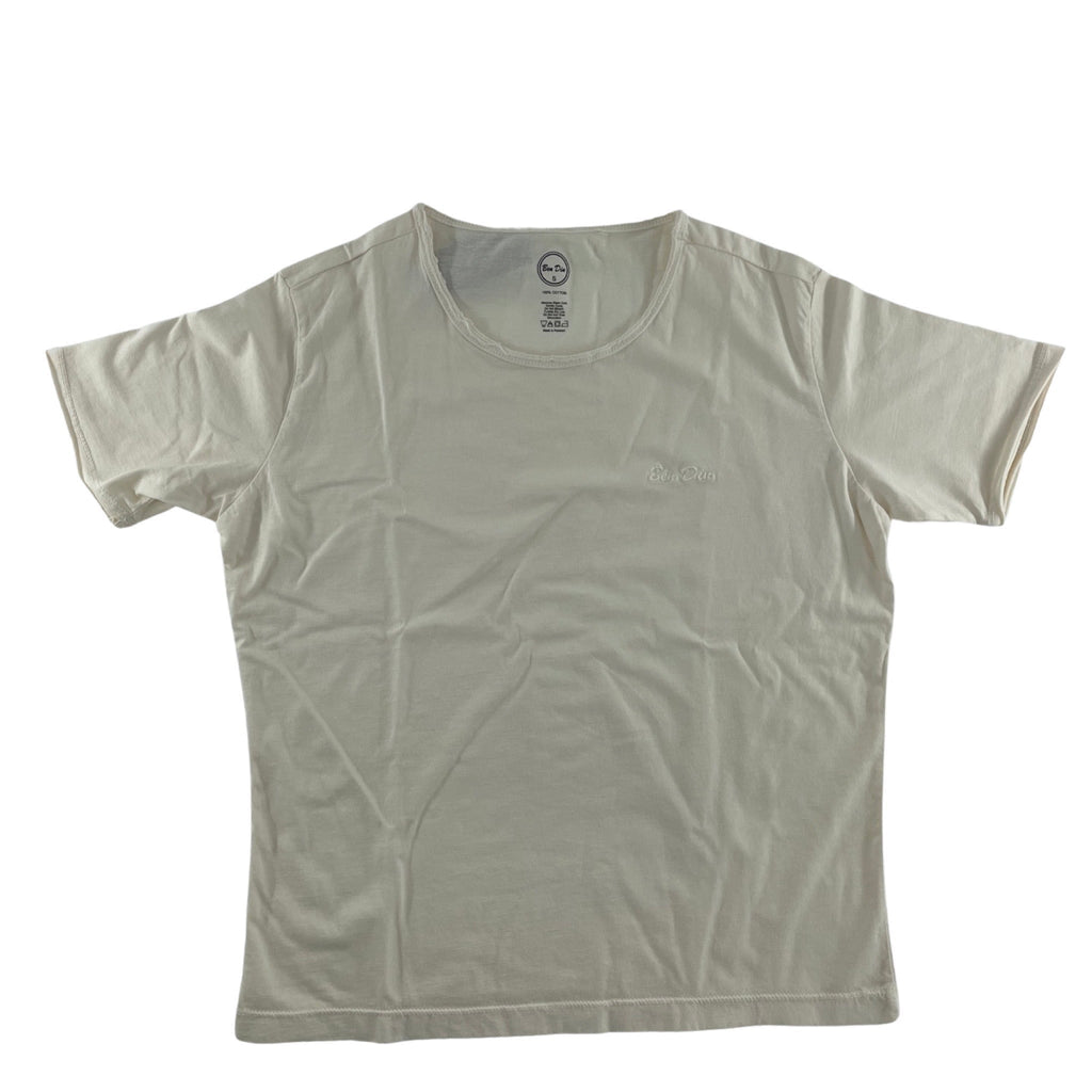 Cotton Acid Men's Crew Neck T-Shirt - Slim fit Short Sleeve Shirt for Mens variable Ben Din Clothing Small Beige 